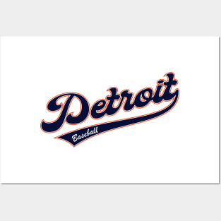 Detroit Baseball Posters and Art